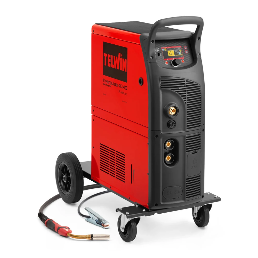 Сварочный аппарат MIG-MAG Telwin INVERPULSE 40.40 WAVE  230V/400V + ACC. 2