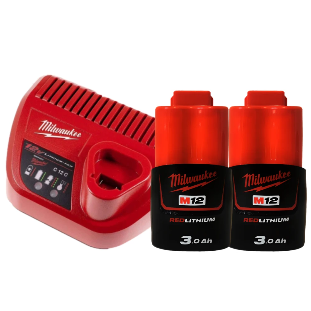 Энергокомплект Milwaukee M12 NRG-302 (4933451902) 1