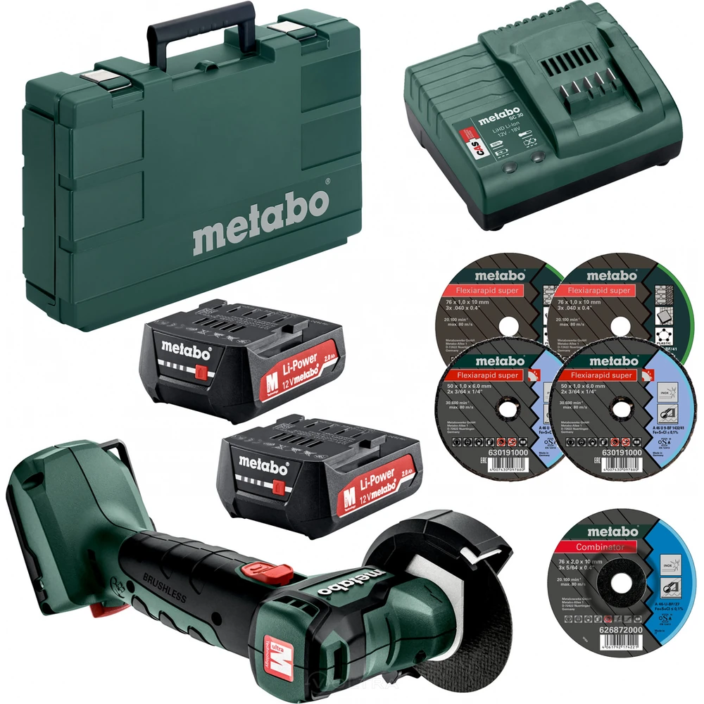 Отрезная машина METABO PowerMaxx CC 12 BL (600348500) 3