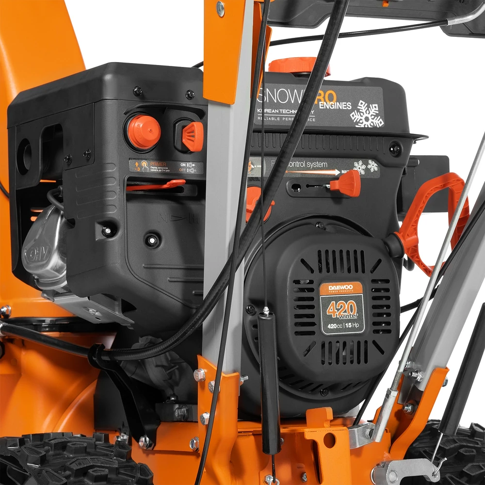 Снегоуборочная машина Daewoo Снегоуборщик бензиновый DAST 1590 DAEWOO 9