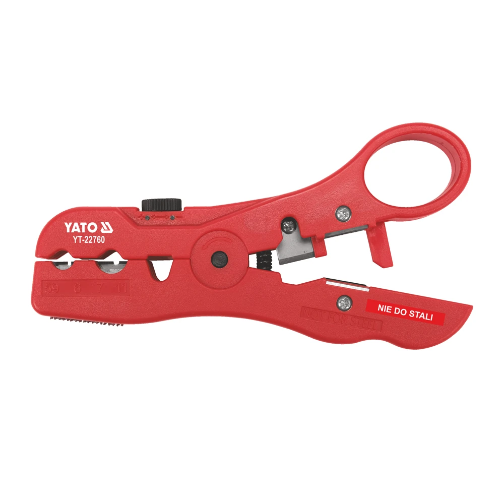 Инструмент для обжима и зачистки проводов YATO YT-22760 1