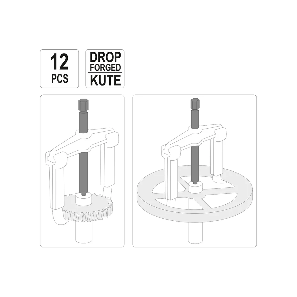 Набор съёмников YATO YT-25105 3