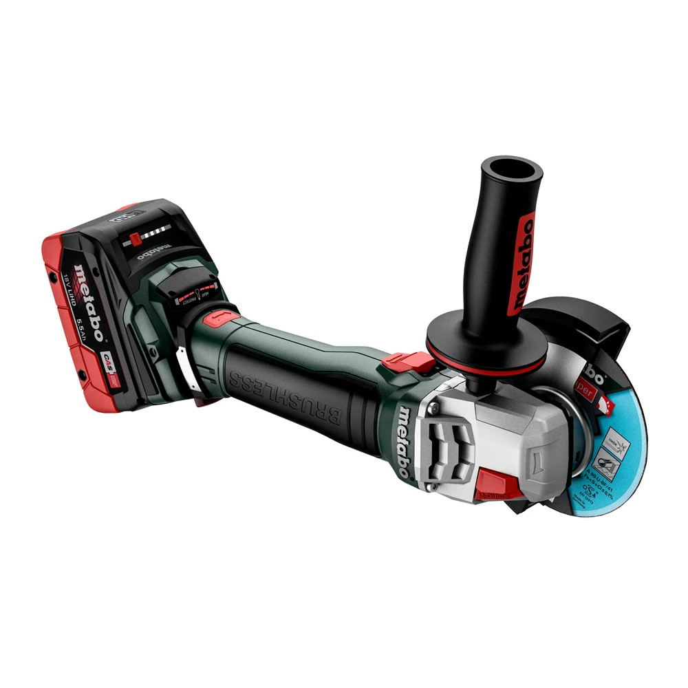 Углошлифовальная машина METABO WB 18 LT BL 11-125 Quick (613054660) 2