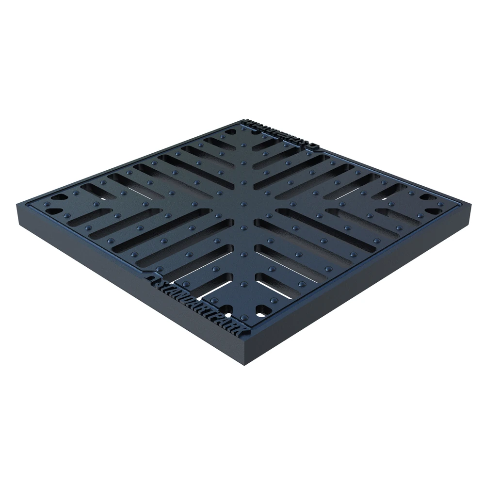 Решетка Standartpark 3334 РВ-28.28 снежинка чугунная кл. С 1