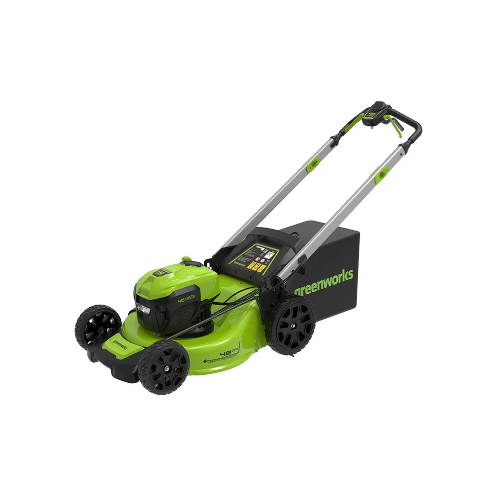 Газонокосилка аккумуляторная Greenworks GD40LM48SPК4 (40V, 1хАКБ 4 Ач и ЗУ) (2517407UB) 1