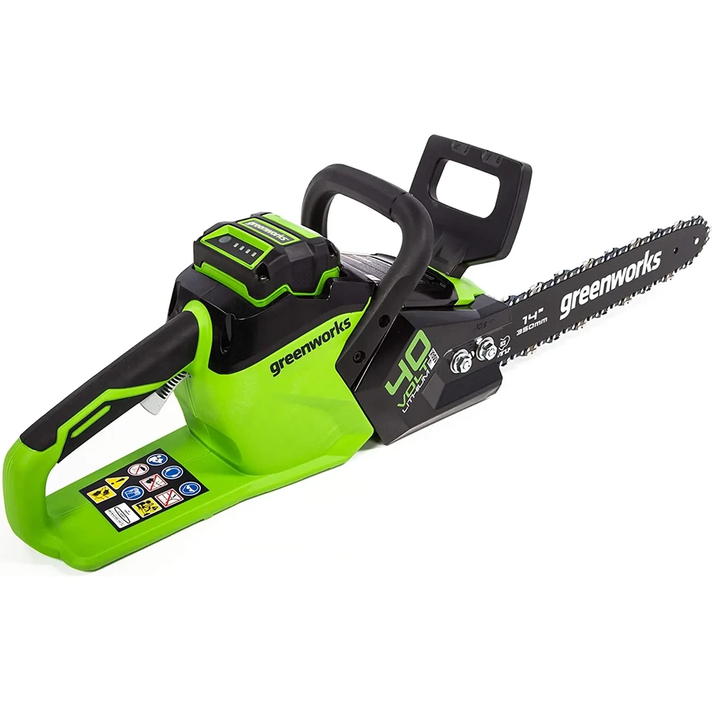 Пила цепная Greenworks GD40CS15K2 (40V, 1хАКБ 2Ач и ЗУ) 2005707UA 3