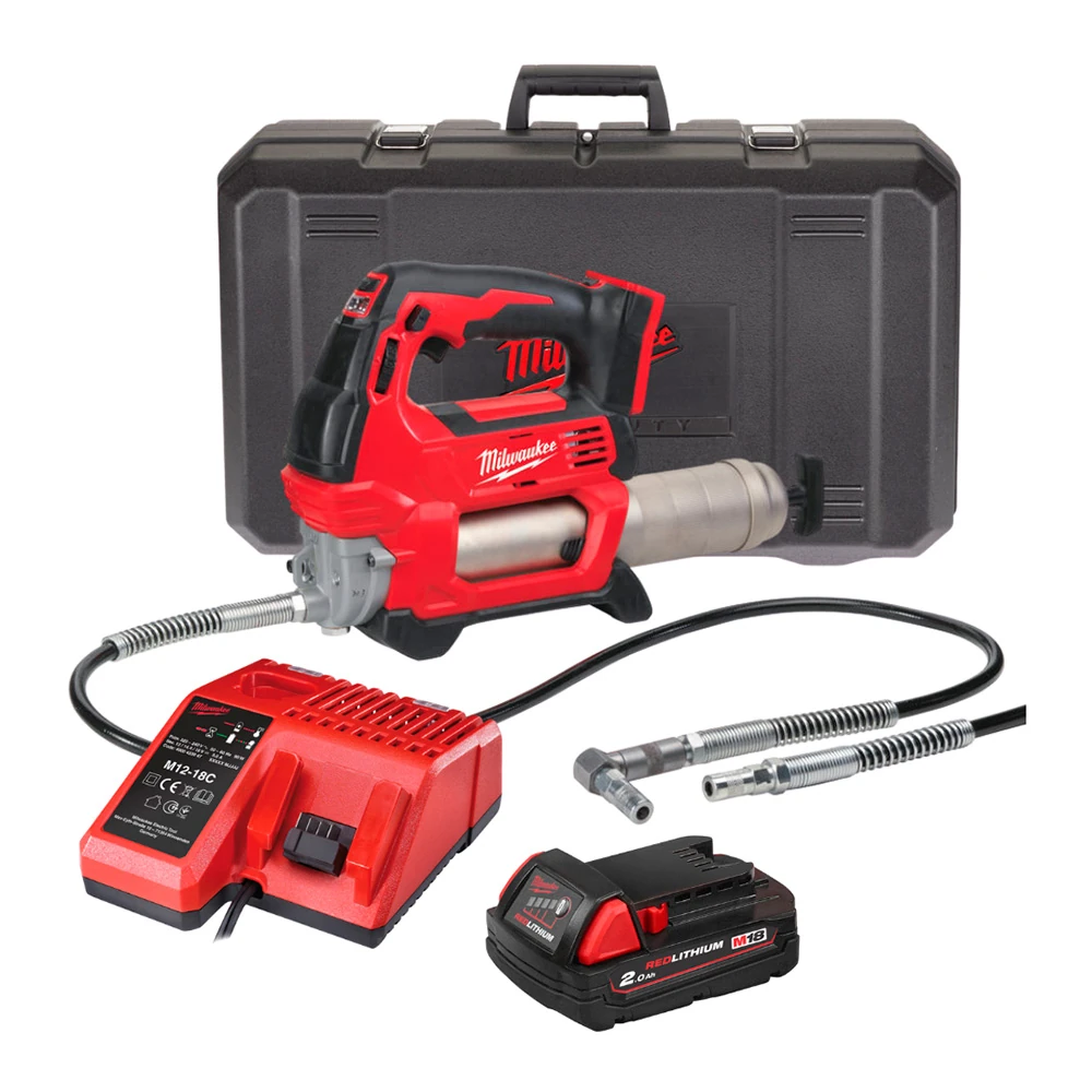 Смазочный пистолет Milwaukee M18 GG-201C (4933440490) 1