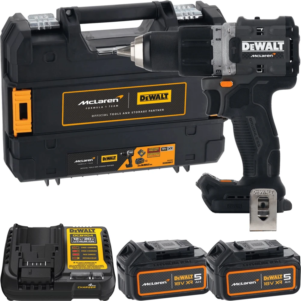 Дрель DeWALT DCD85MP2T-QW 1