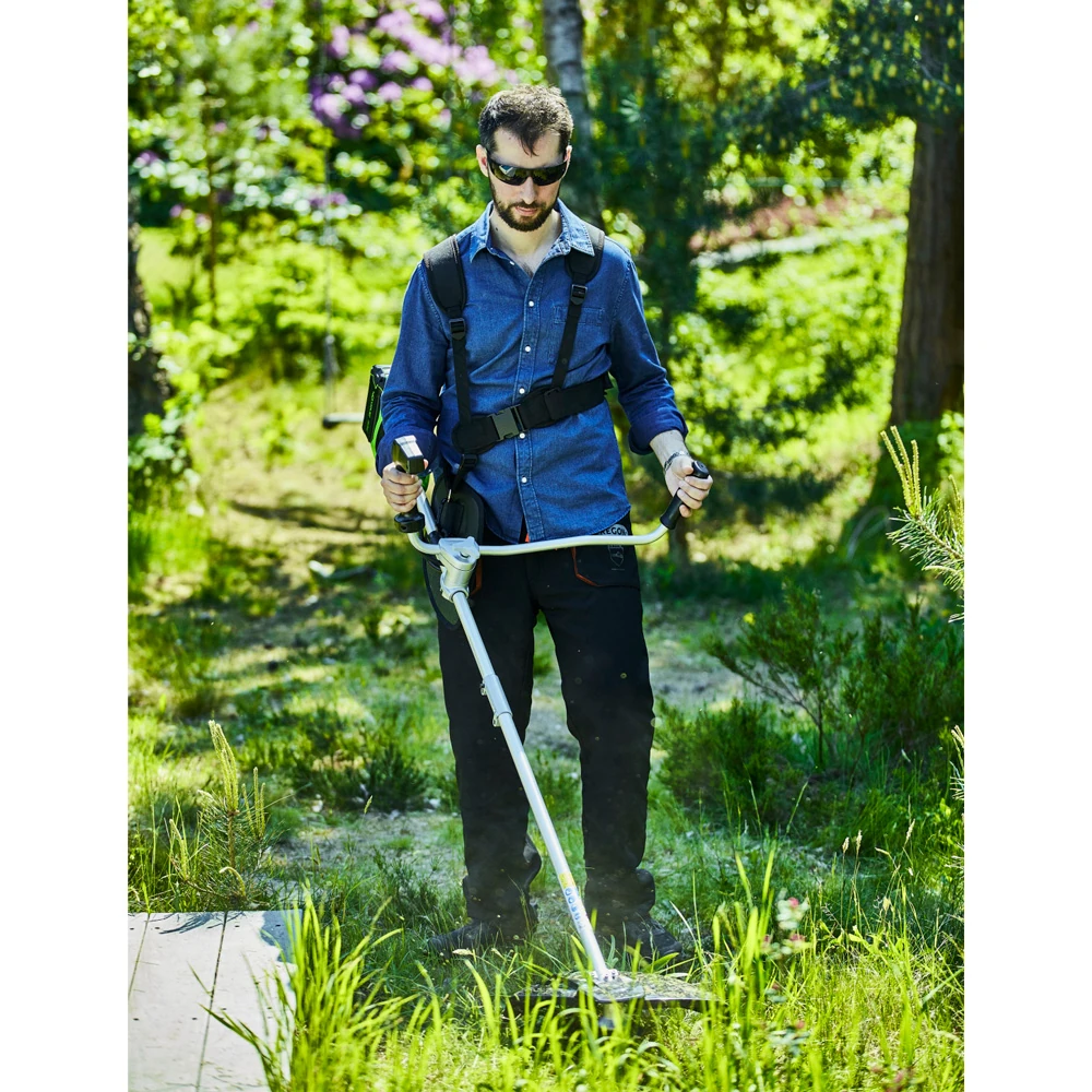 Турботриммер Greenworks GD40BCB (с АКБ 4 АЧ и ЗУ) (2105707UB) 2