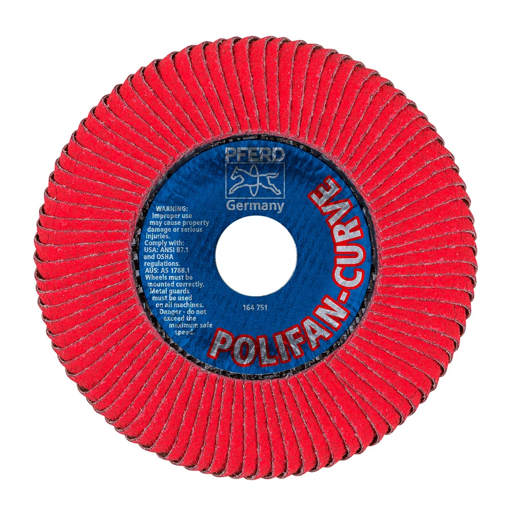 Круг шлифовальный Pferd PFR 125 L CO 60 SGP CURVE STEELOX 2