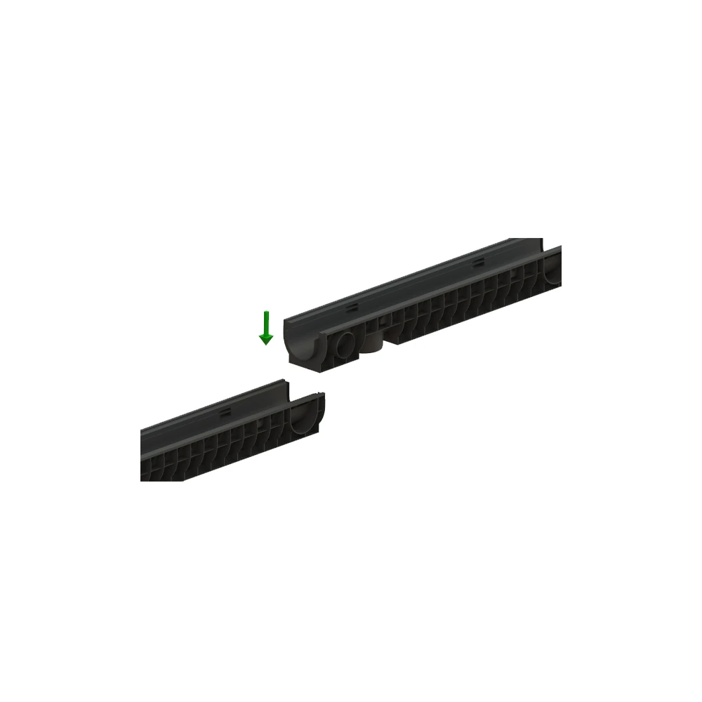 Канал Standartpark 8020 лоток водоотводный 10.16.12 2