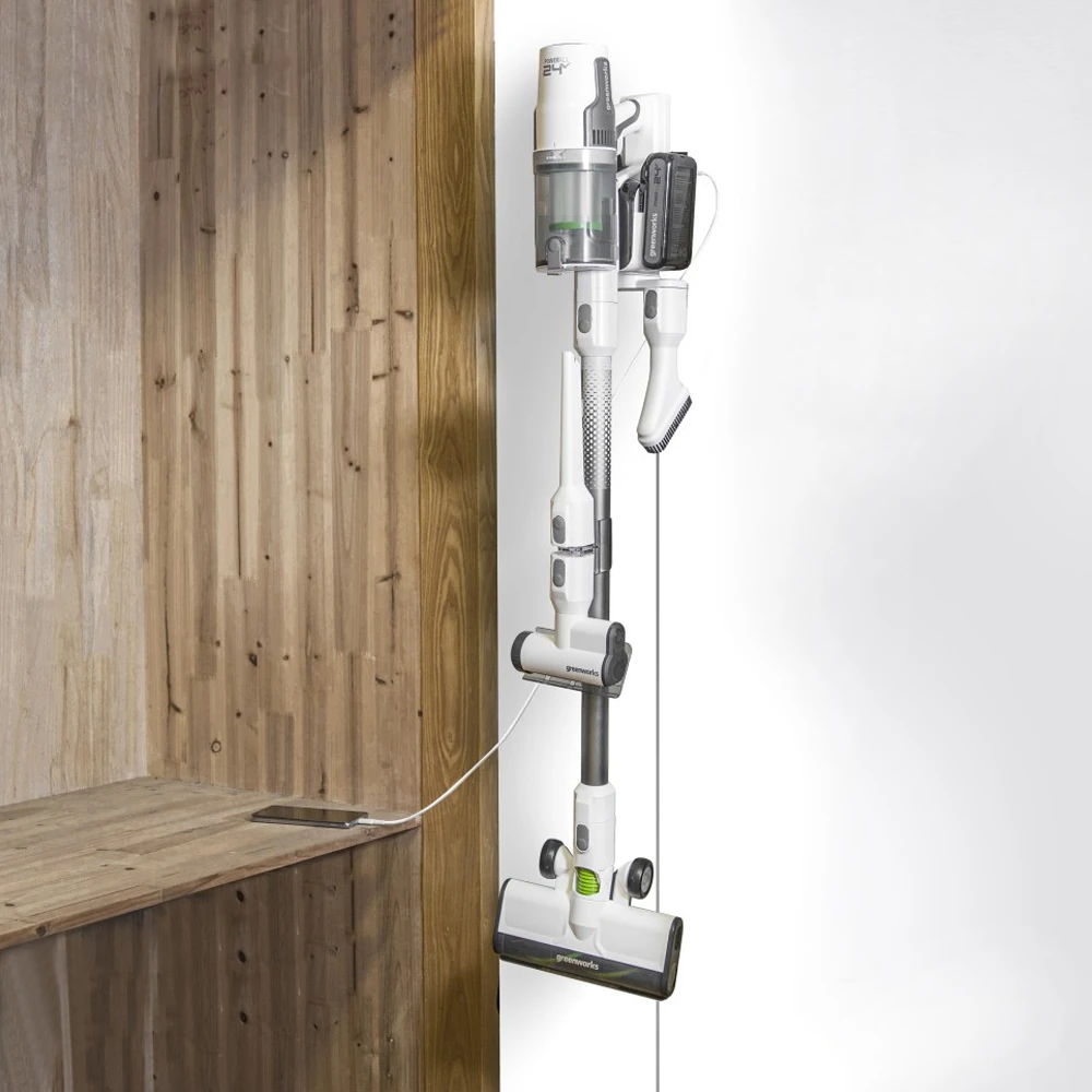Пылесос Greenworks GD24SVK4D White (4701107UB) 4