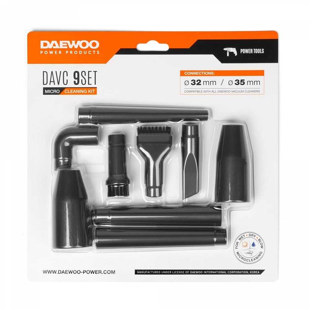 Комплект насадок Daewoo DAVC 9 SET 4