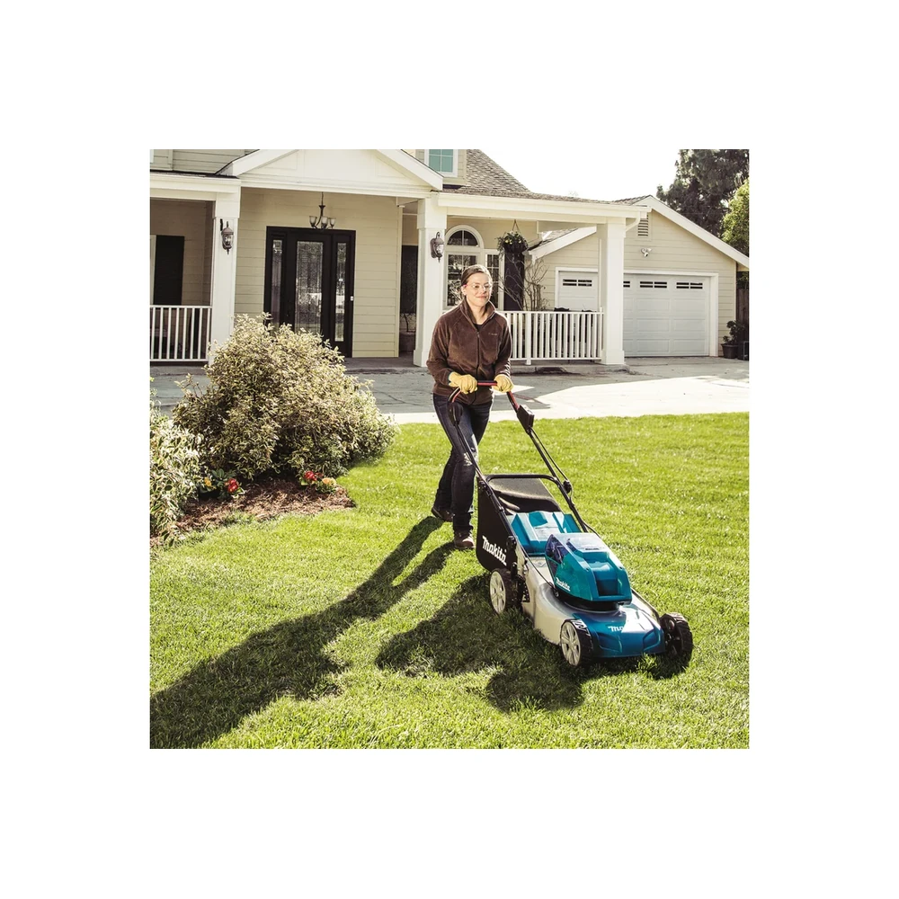 Газонокосилка аккумуляторная Makita DLM460PT2 3