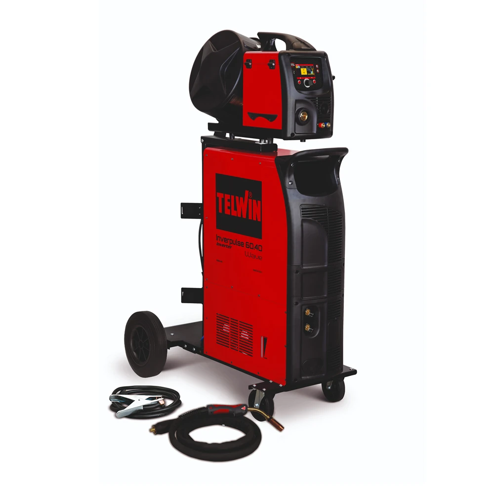 Сварочный аппарат MIG-MAG Telwin INVERPULSE 60.40 WAVE 230V/400V AQUA 1
