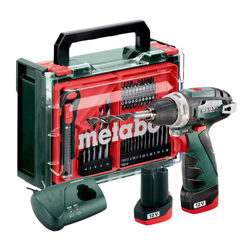 Дрель METABO PowerMaxx BS Basic Set Mobile Workshop (600080710) 1
