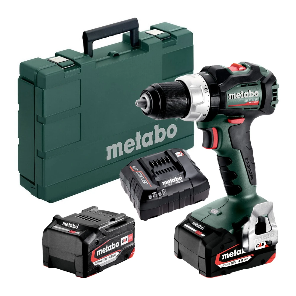Дрель METABO SB 18 LT BL 2х4Aч (602316500) 1