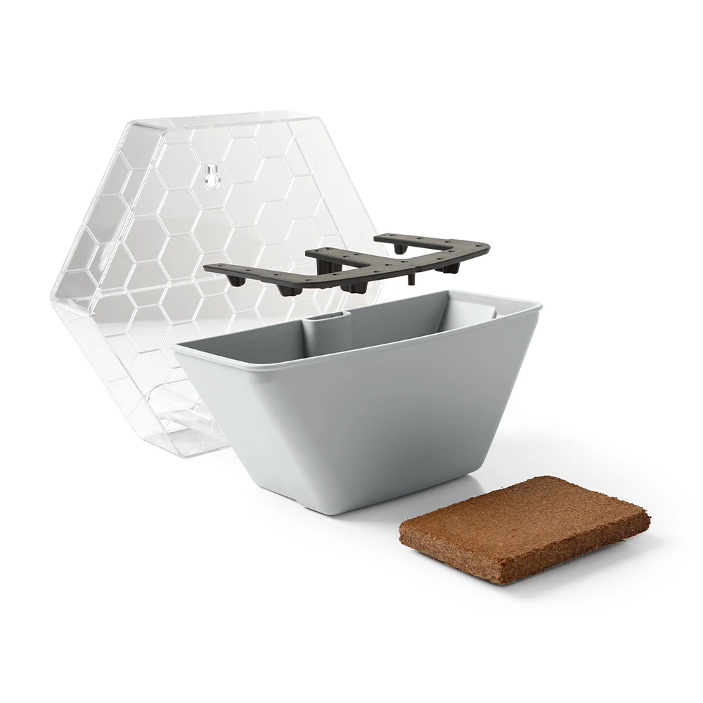 Горшок GF GF86010001 (светло-серый) 2