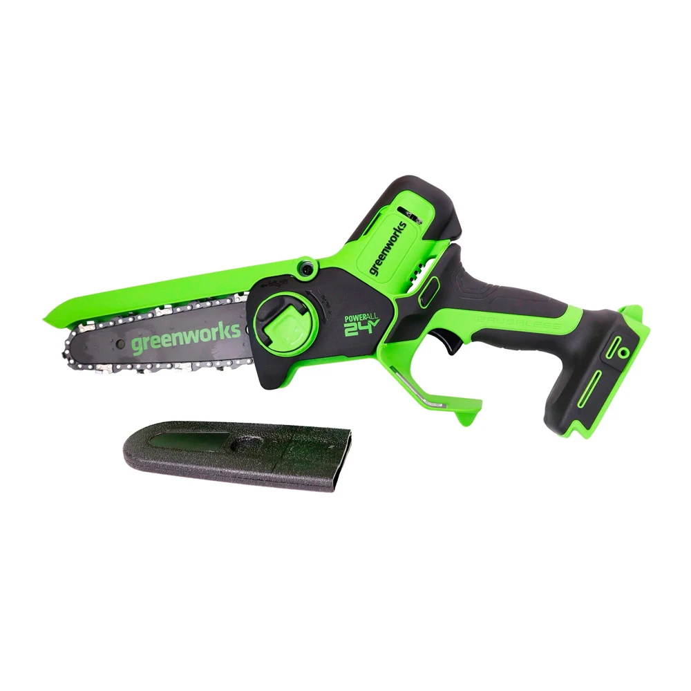 Пила цепная Greenworks GD24CSMNX (без батареи и зарядного устройства) (2008707) 3
