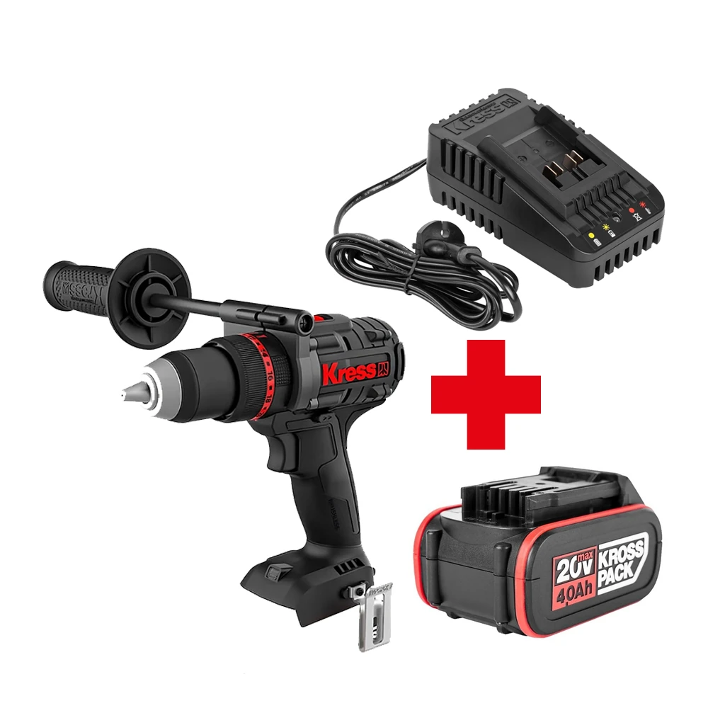Дрель KRESS KUC35.9+KPB2004+KCH2006 1