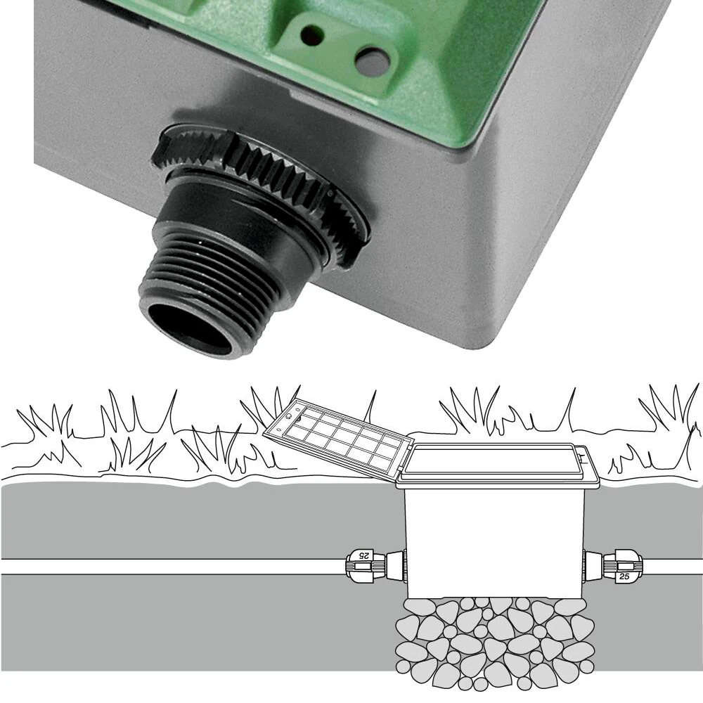 Коробка для клапана Gardena 01254-29 3