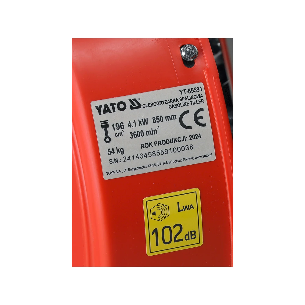 Культиватор Yato сад YT-85591 12