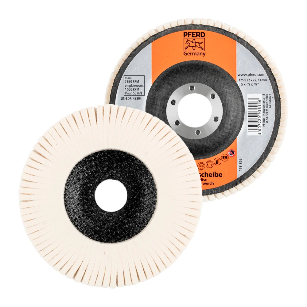 Круг шлифовальный Pferd FFS 125/22,23 WEICH  1