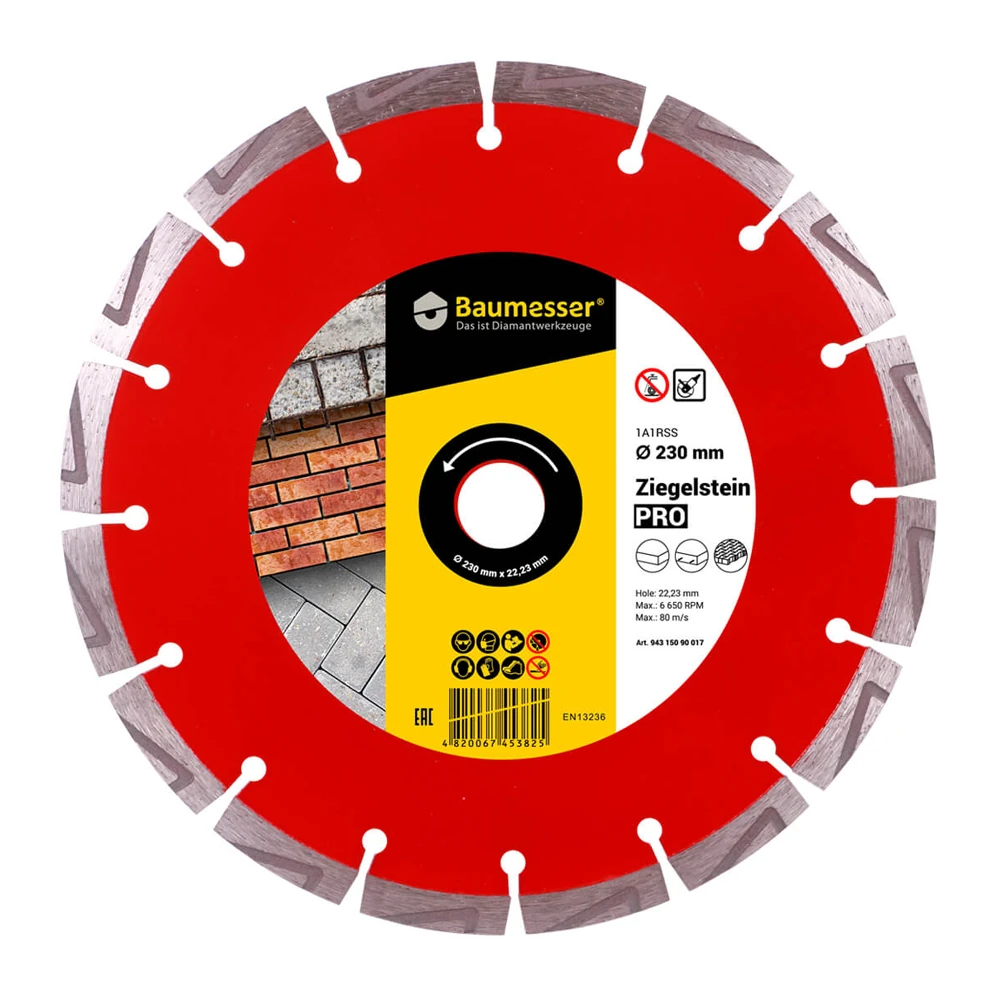 Круг алмазный DiStar Baumesser Ziegelstein PRO 230x22,23 1