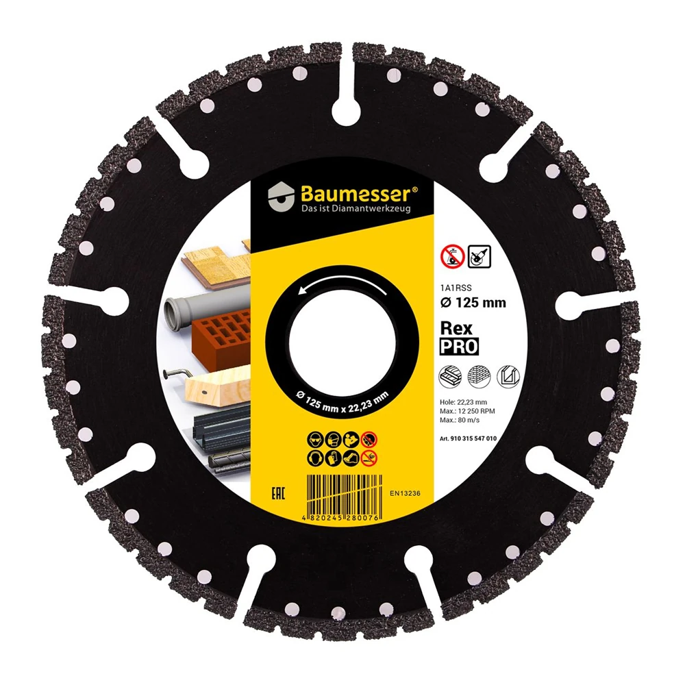 Круг алмазный DiStar Pro Rex 125x22,2 1