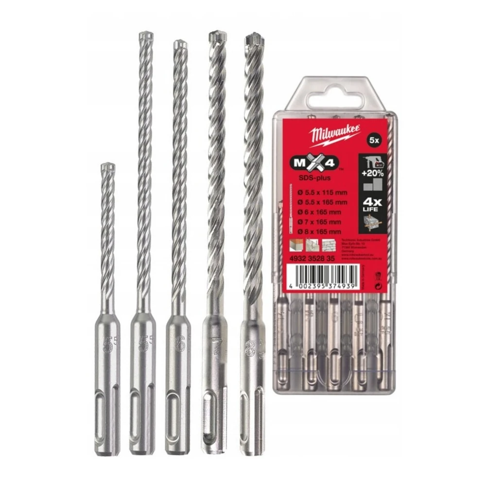 Набор буров Milwaukee 4932352835 1