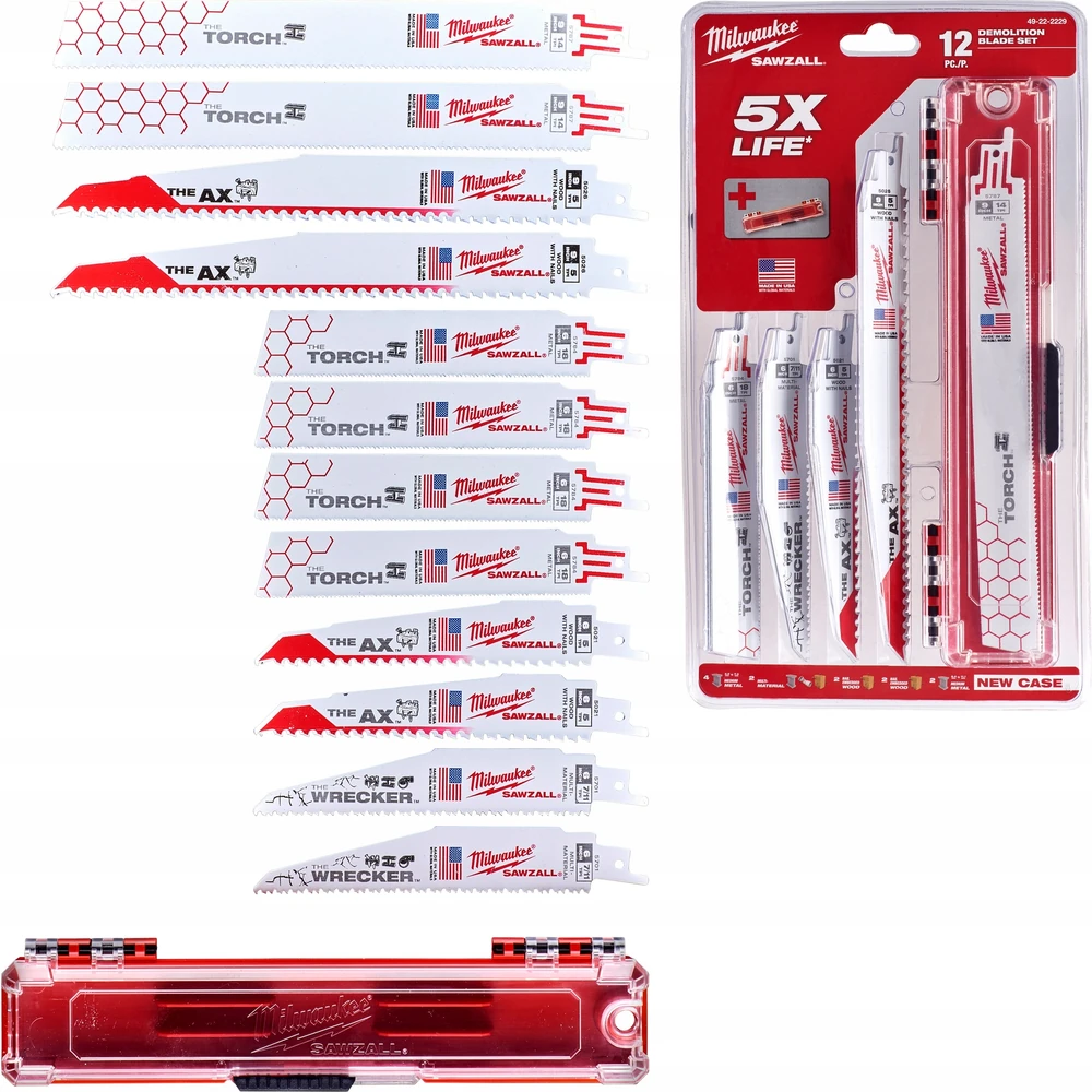 Набор полотен Milwaukee 49222229 1