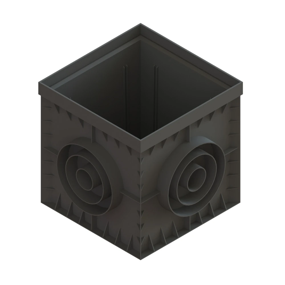 Дождесборник Standartpark 8370-Ч ДП-30.30  пластиковый черный  5