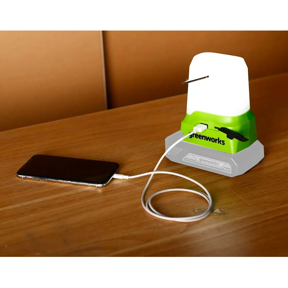 Фонарь Greenworks G24LA500 (без батареи и зарядного устройства) (3501007) 2