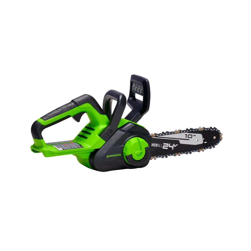 Пила цепная Greenworks G24CS25K2 (24V, 1хАКБ 2 Ач и ЗУ) 2007707UA 3