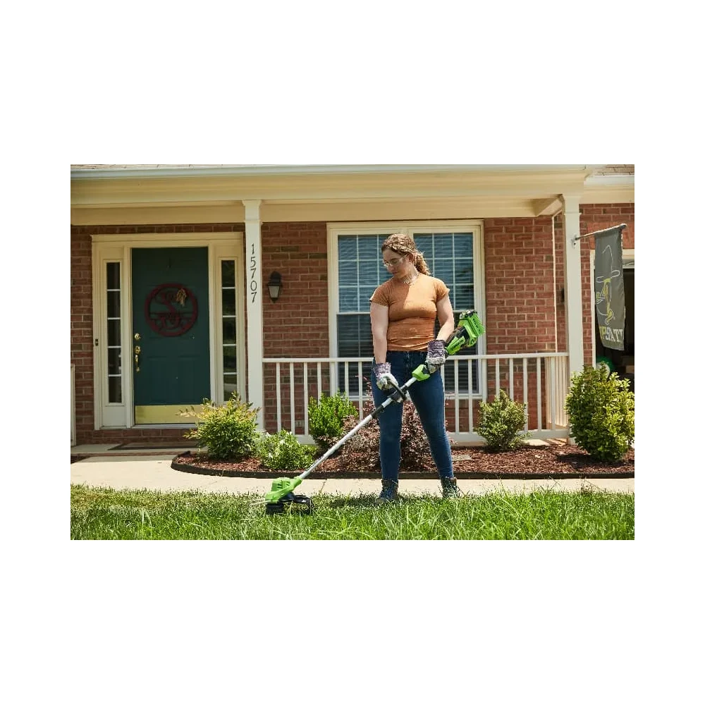 Турботриммер Greenworks GD40LTK4 (40V, АКБ 4 Ач и ЗУ) (2112207UB) 11