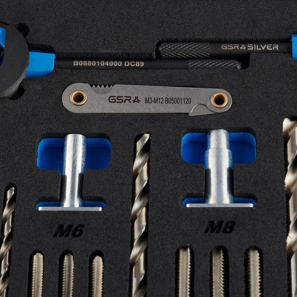 Набор метчиков и плашек GSR 8333800 5