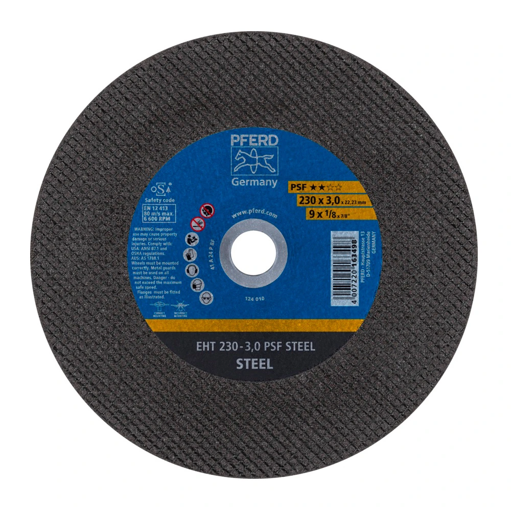 Круг отрезной Pferd EHT 230 - 3,0 PSF STEEL 1