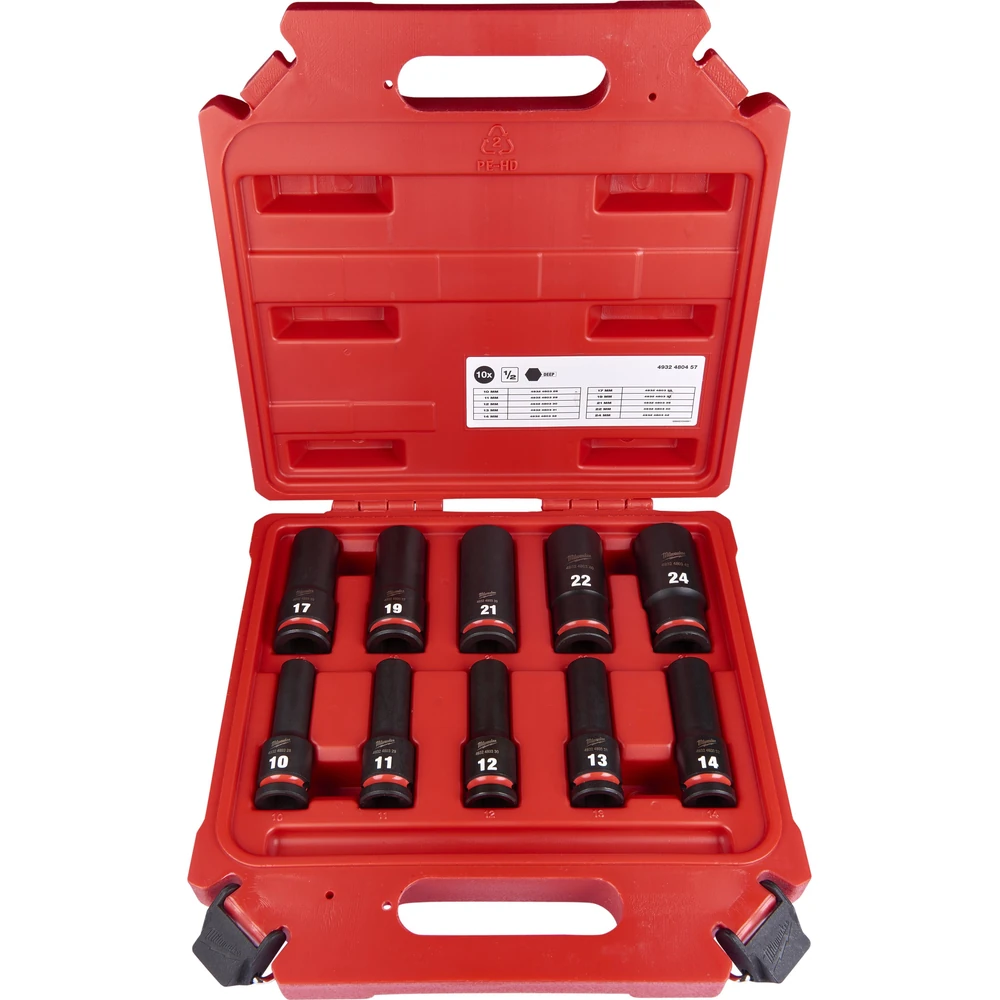 Набор головок Milwaukee 4932480457 1