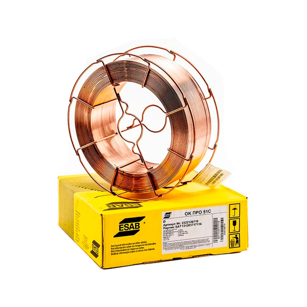 Сварочная проволока Esab OK PRO 51C 0.8mm 5kg 1