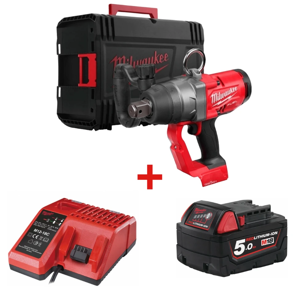 Гайковерт Milwaukee M18 ONEFHIWF1-0X ONE-KEY FUEL 1" (4933459732) + M18 B5 (4932430483) + М12-18С (4932352959) 1