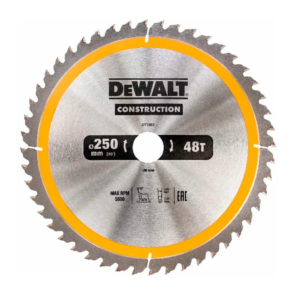 Диск пильный DeWALT DT1957-QZ 1