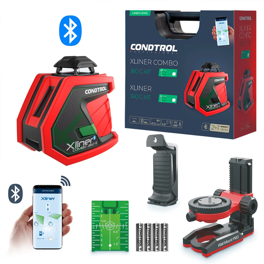 Нивелир Condtrol Xliner Combo 360G Kit 1