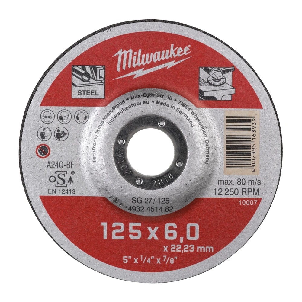 Круг шлифовальный Milwaukee 4932451482 1