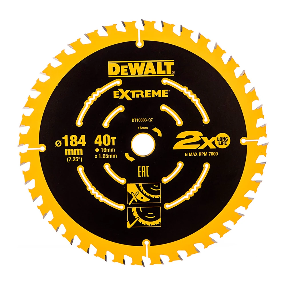 Диск пильный DeWALT DT10303-QZ 1