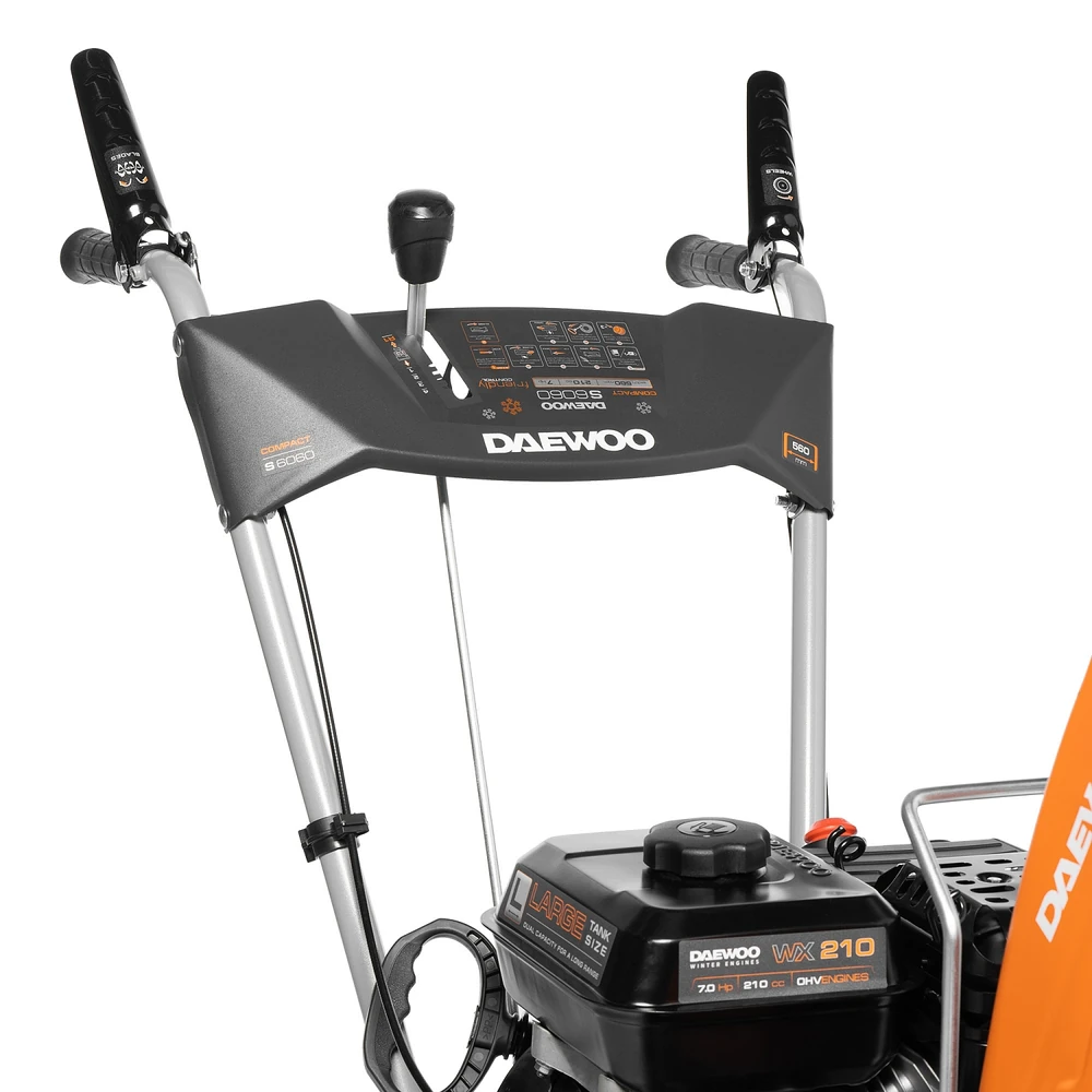 Снегоуборочная машина Daewoo S 6060 8