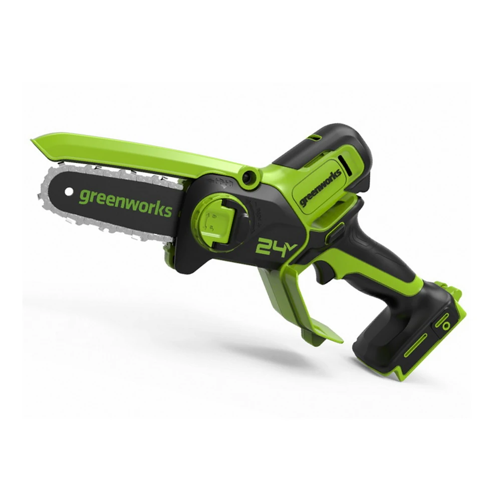 Пила цепная Greenworks G24MCS10K2 (24V с АКБ и ЗУ) 1