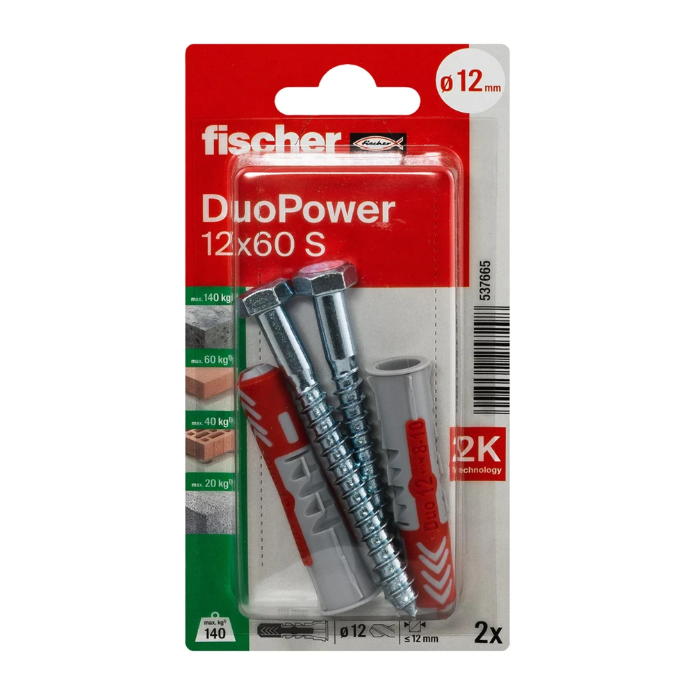 Дюбель гвоздь Fischer 537665 1