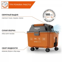 Пылесос Daewoo DAVC 1621Li SET7