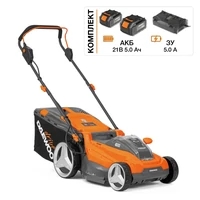 Газонокосилка аккумуляторная Daewoo DLM 4042Li SET1