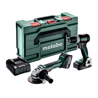 Набор инструментов METABO Combo Set 2.6.5 18 V (BS 18 L BL + W 18 L BL 9-125)  (685233000)1